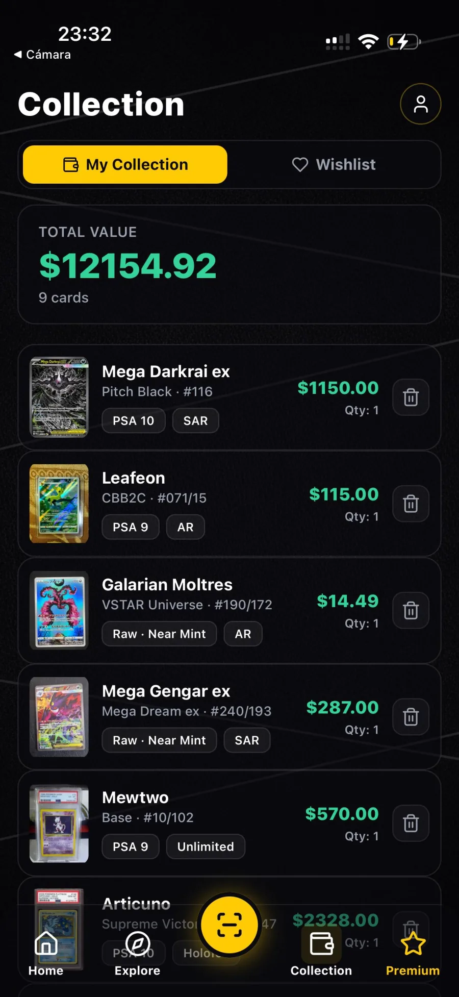 Scanner TCG AI — Every card you own, priced and graded